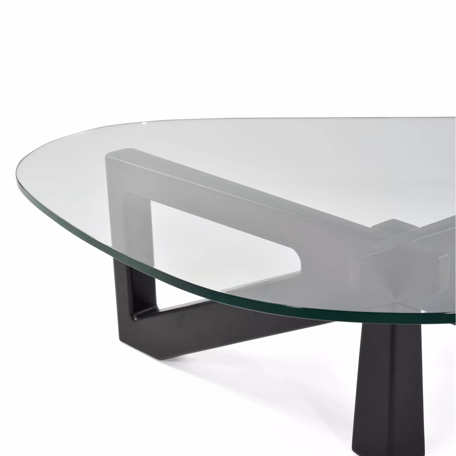 Table basse design en verre trempé - Nodda
