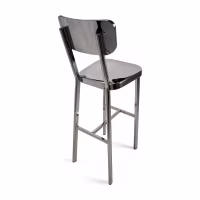 Tabouret acier inoxydable chromé haut - Delawere