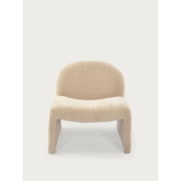 Fauteuil design Bâle rembourré, style minimaliste et confortable