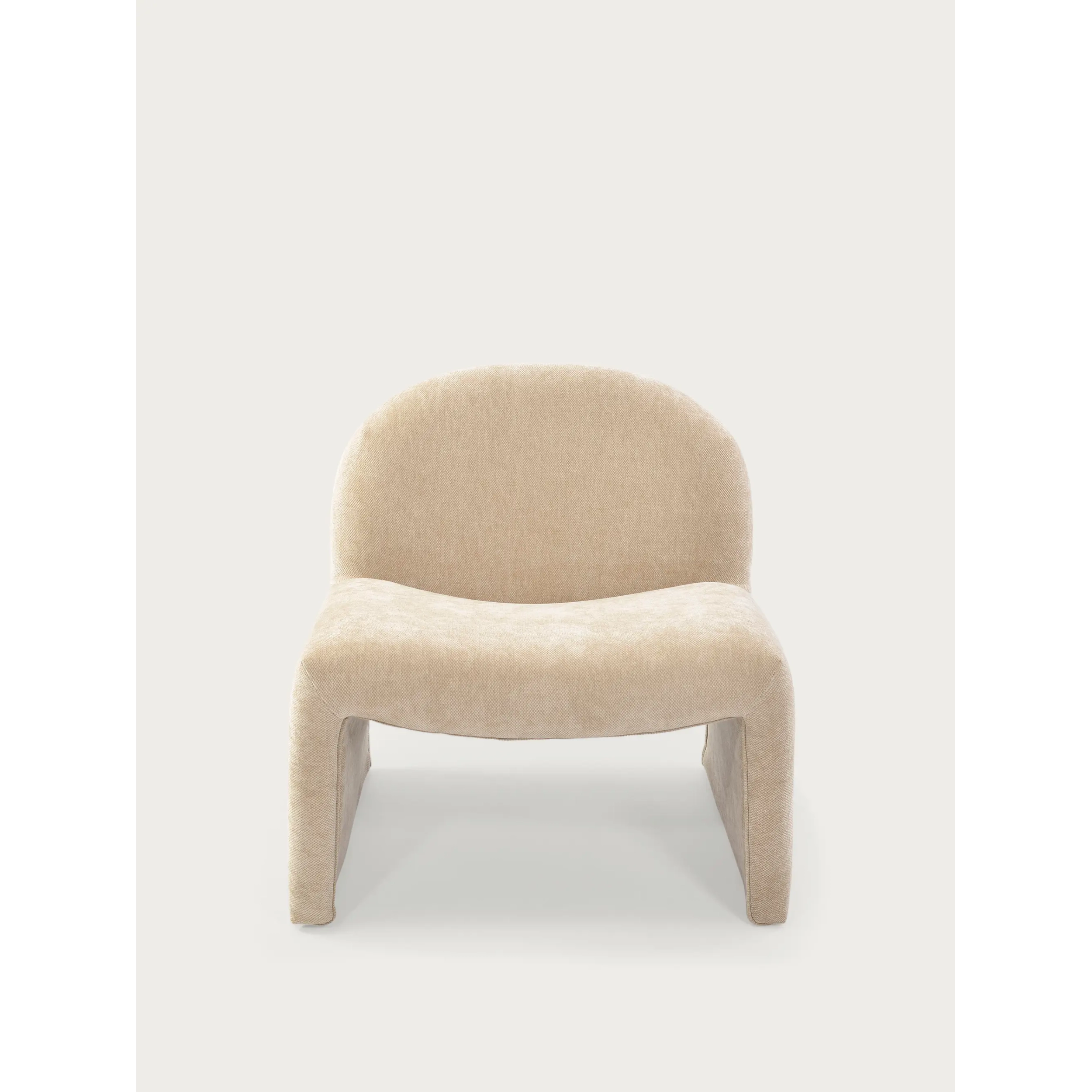 Fauteuil design Bâle rembourré, style minimaliste et confortable