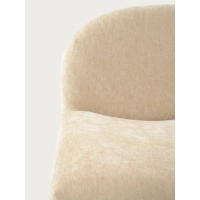 Fauteuil design Bâle rembourré, style minimaliste et confortable