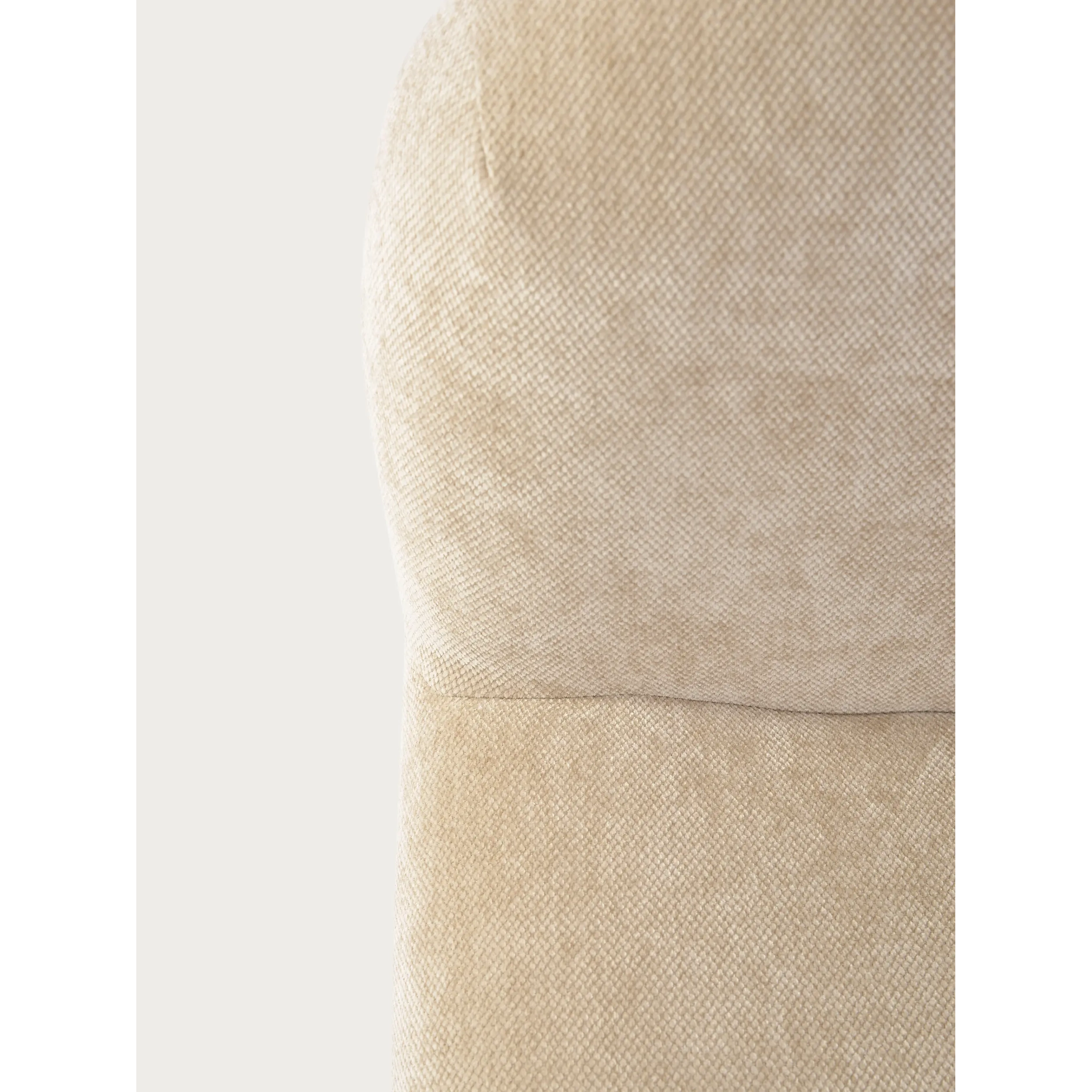 Fauteuil design Bâle rembourré, style minimaliste et confortable