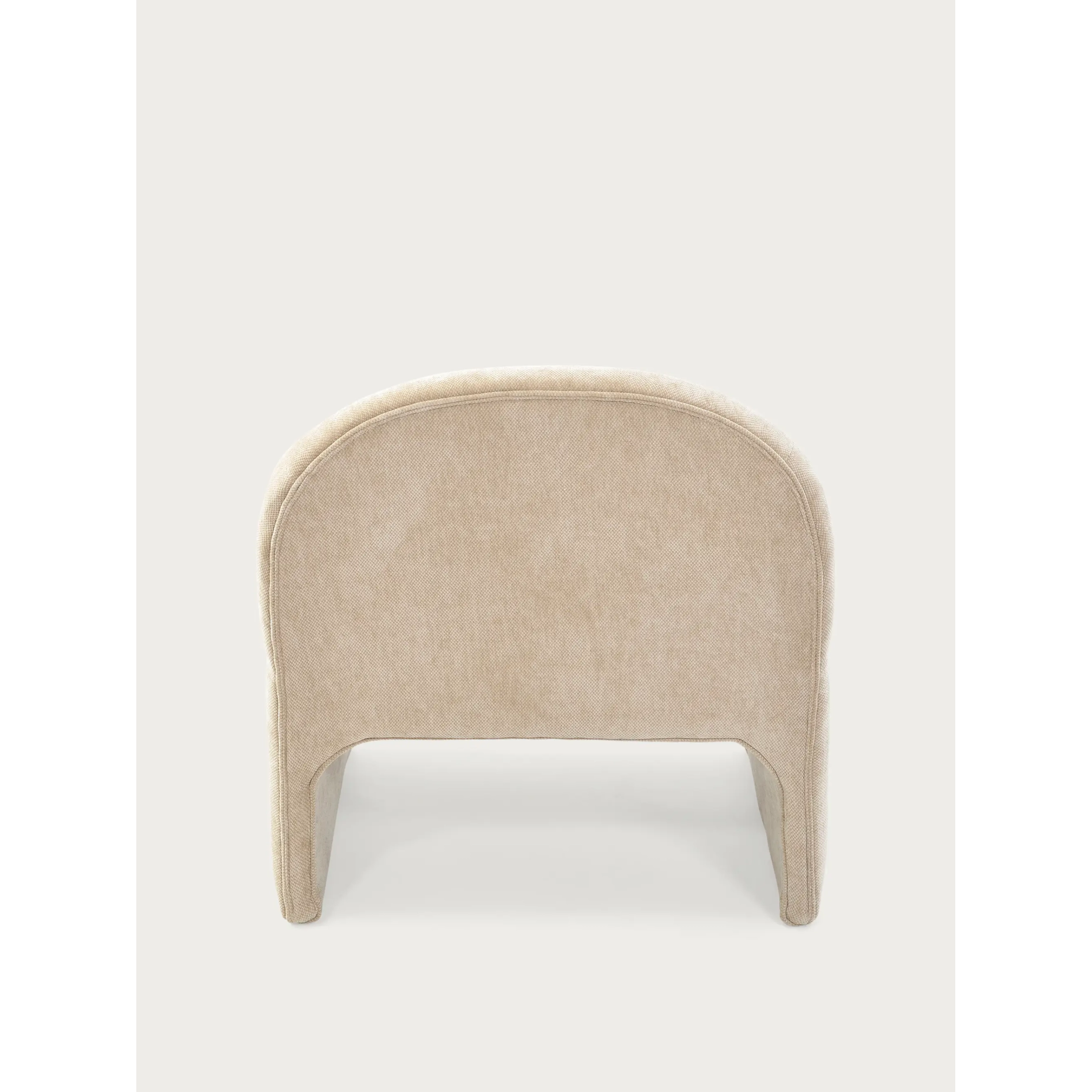 Fauteuil design Bâle rembourré, style minimaliste et confortable