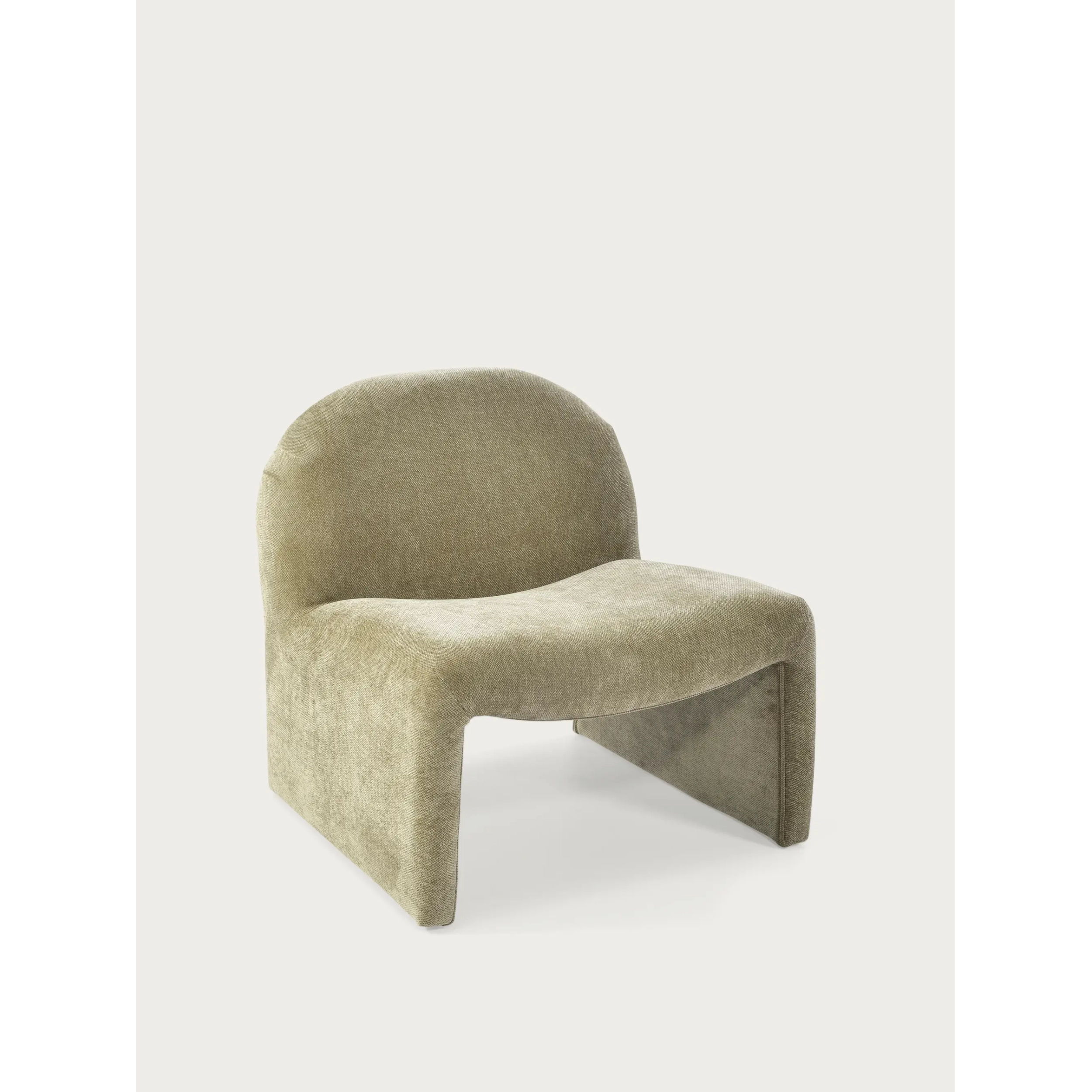 Fauteuil design Bâle rembourré, style minimaliste et confortable