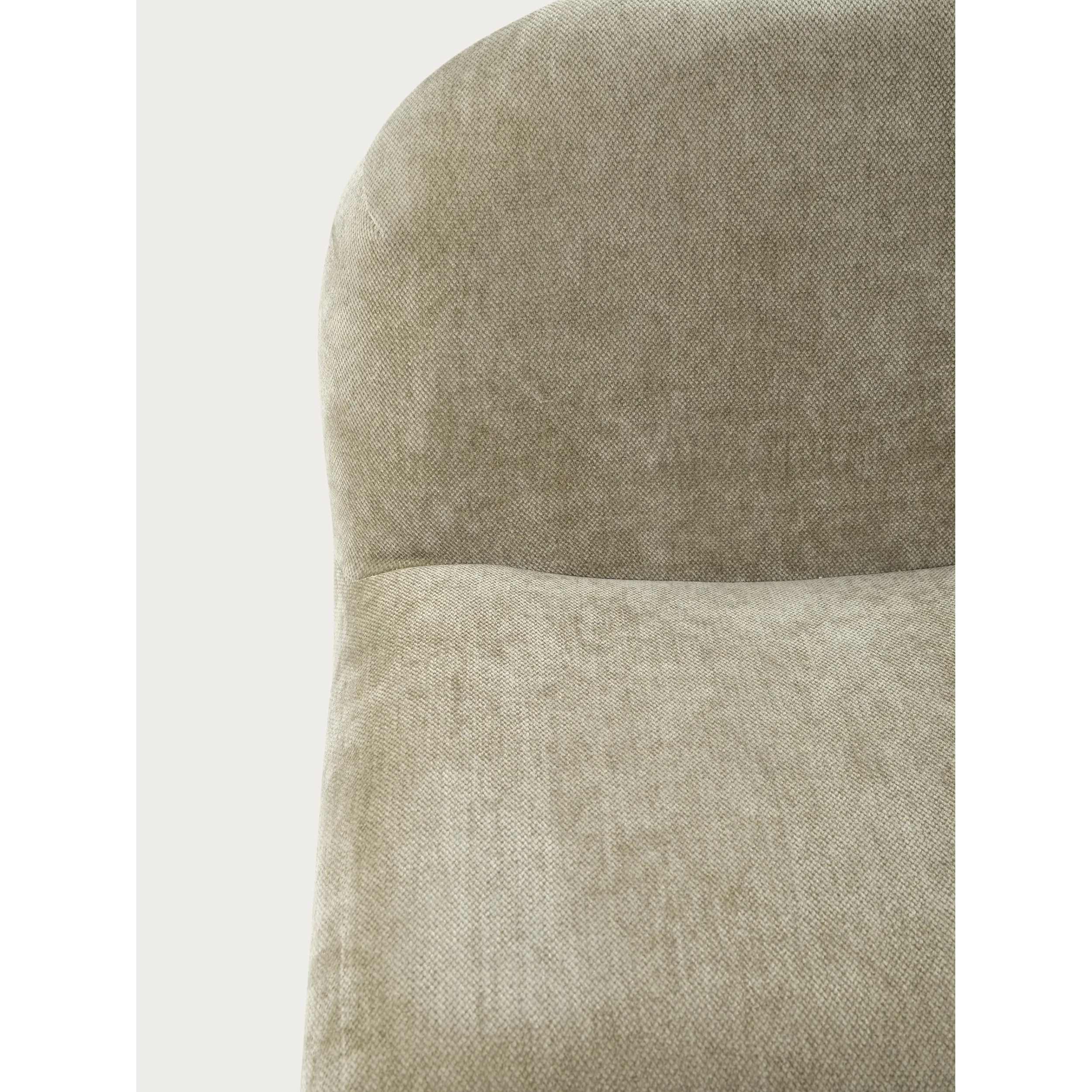 Fauteuil design Bâle rembourré, style minimaliste et confortable