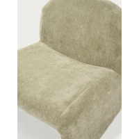 Fauteuil design Bâle rembourré, style minimaliste et confortable