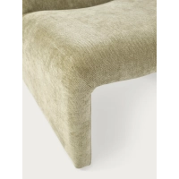Fauteuil design Bâle rembourré, style minimaliste et confortable