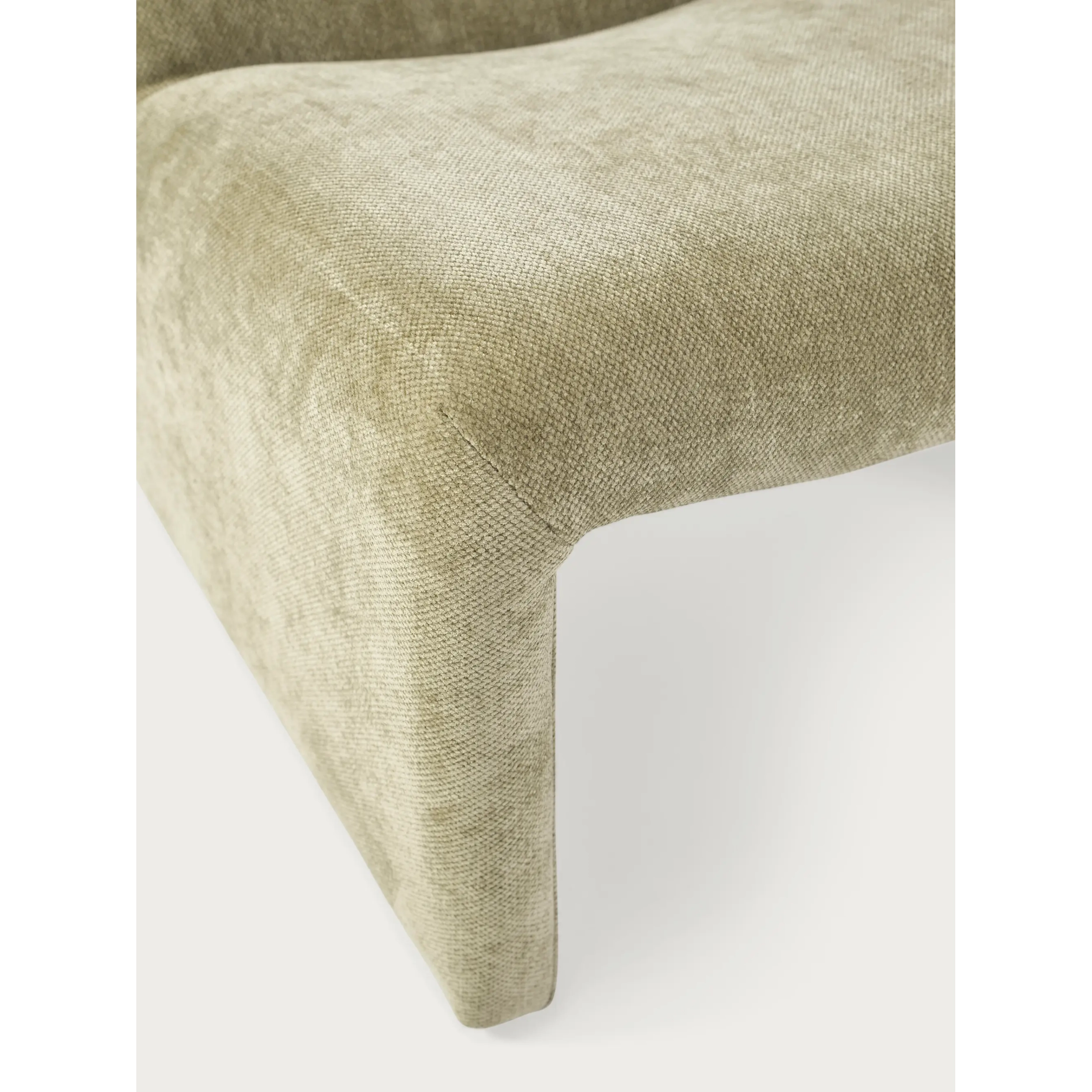 Fauteuil design Bâle rembourré, style minimaliste et confortable