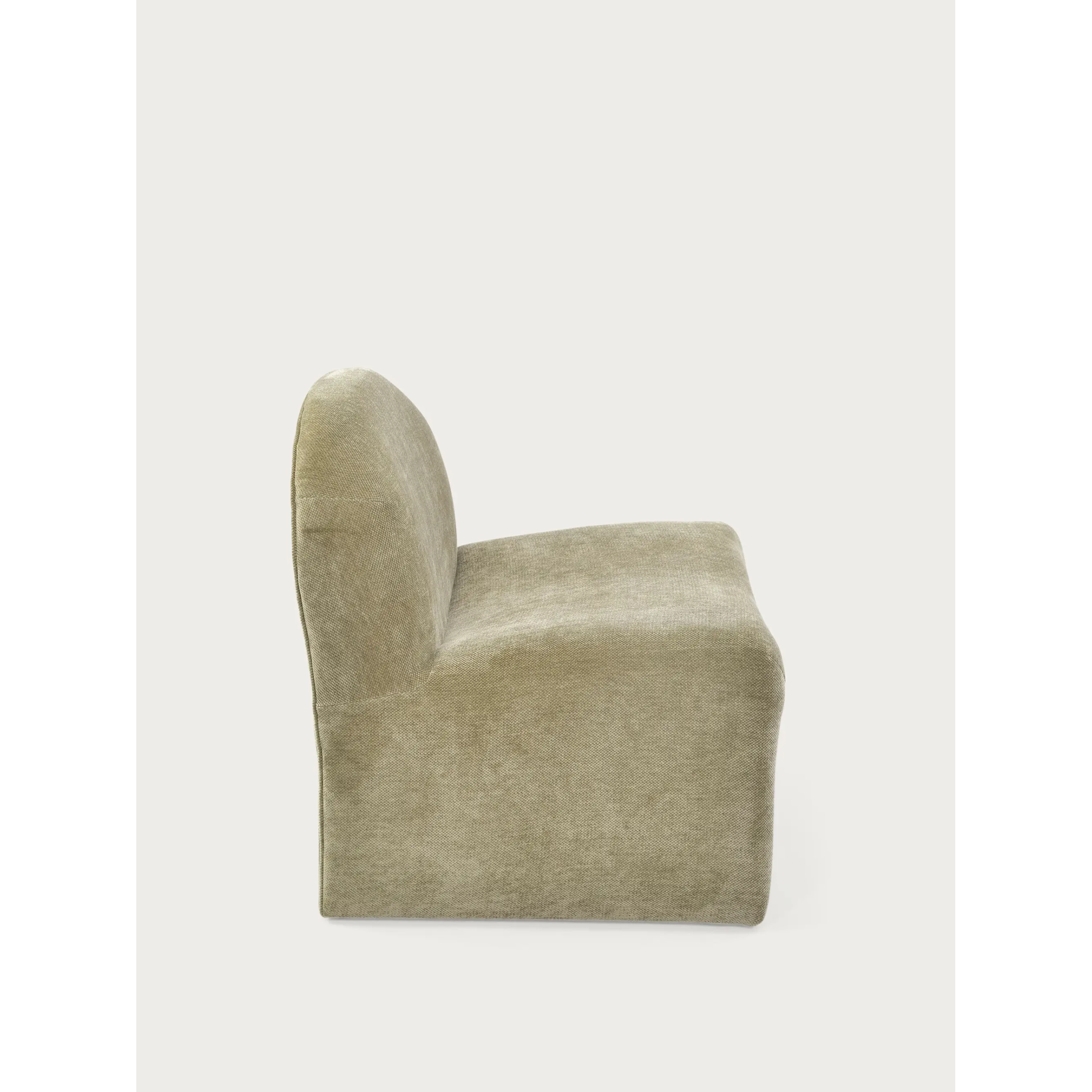 Fauteuil design Bâle rembourré, style minimaliste et confortable