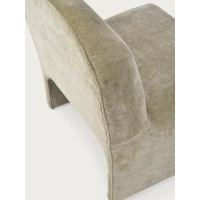 Fauteuil design Bâle rembourré, style minimaliste et confortable