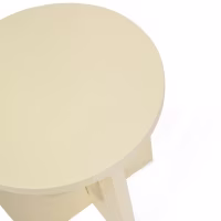 Table d'appoint en bois Flop - rond laqué 40 cm