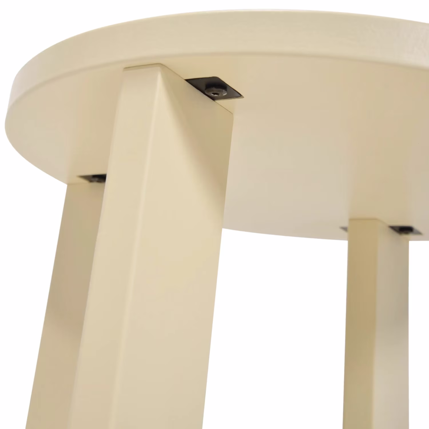 Table d'appoint en bois Flop - rond laqué 40 cm