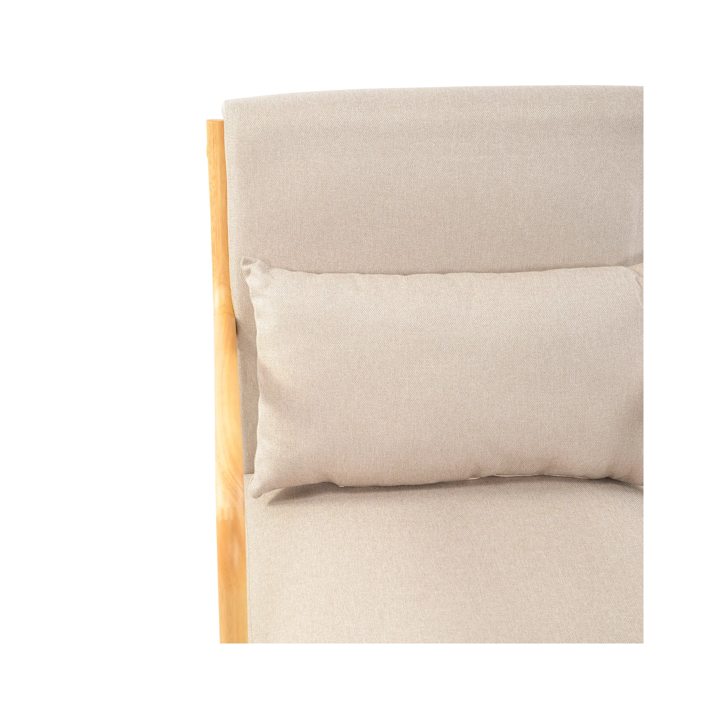 Fauteuil scandinave avec coussin lombaire - Colmar