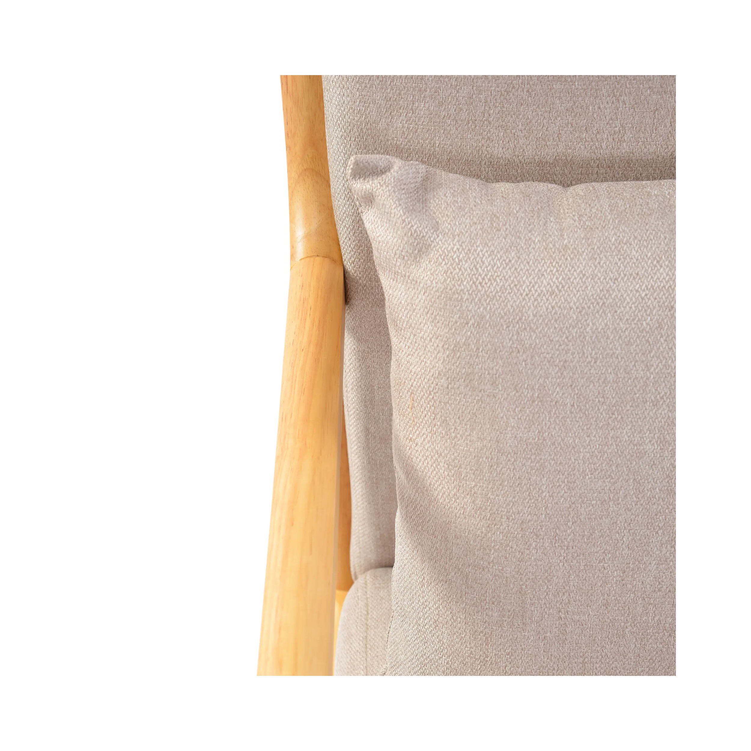 Fauteuil scandinave avec coussin lombaire - Colmar