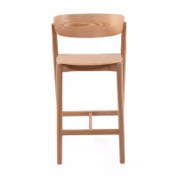 Tabouret haute en frêne naturel - Notorius