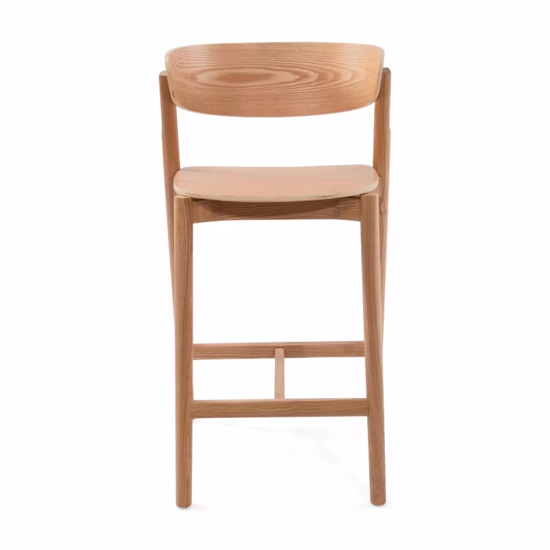 Tabouret haute en frêne naturel - Notorius