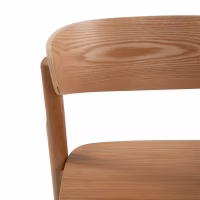 Tabouret haute en frêne naturel - Notorius