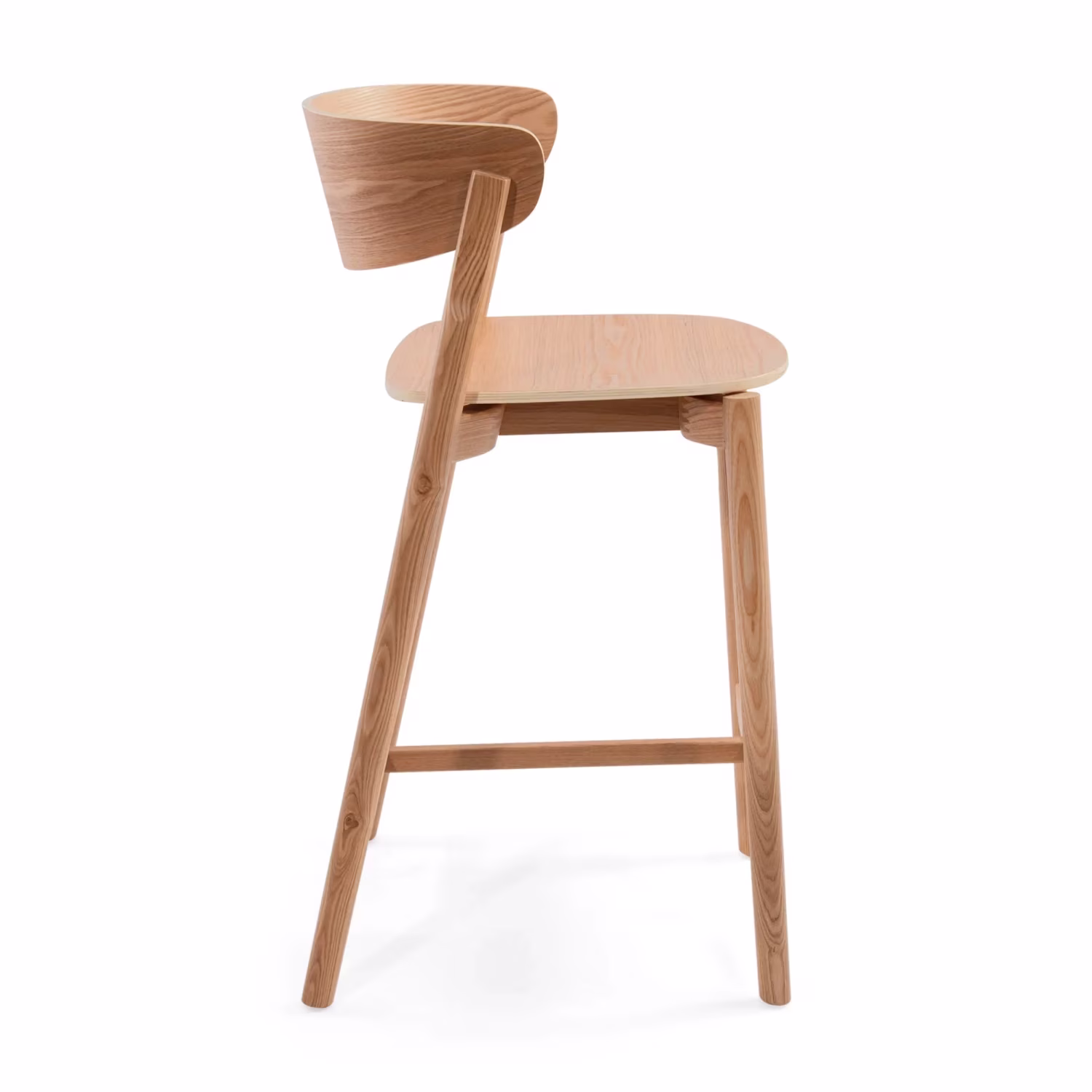 Tabouret haute en frêne naturel - Notorius