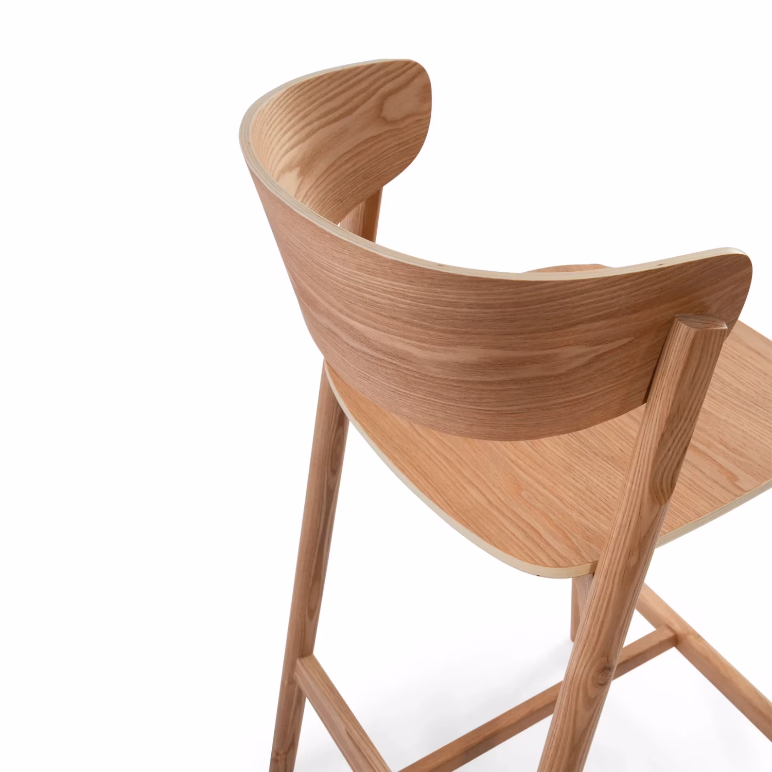 Tabouret haute en frêne naturel - Notorius