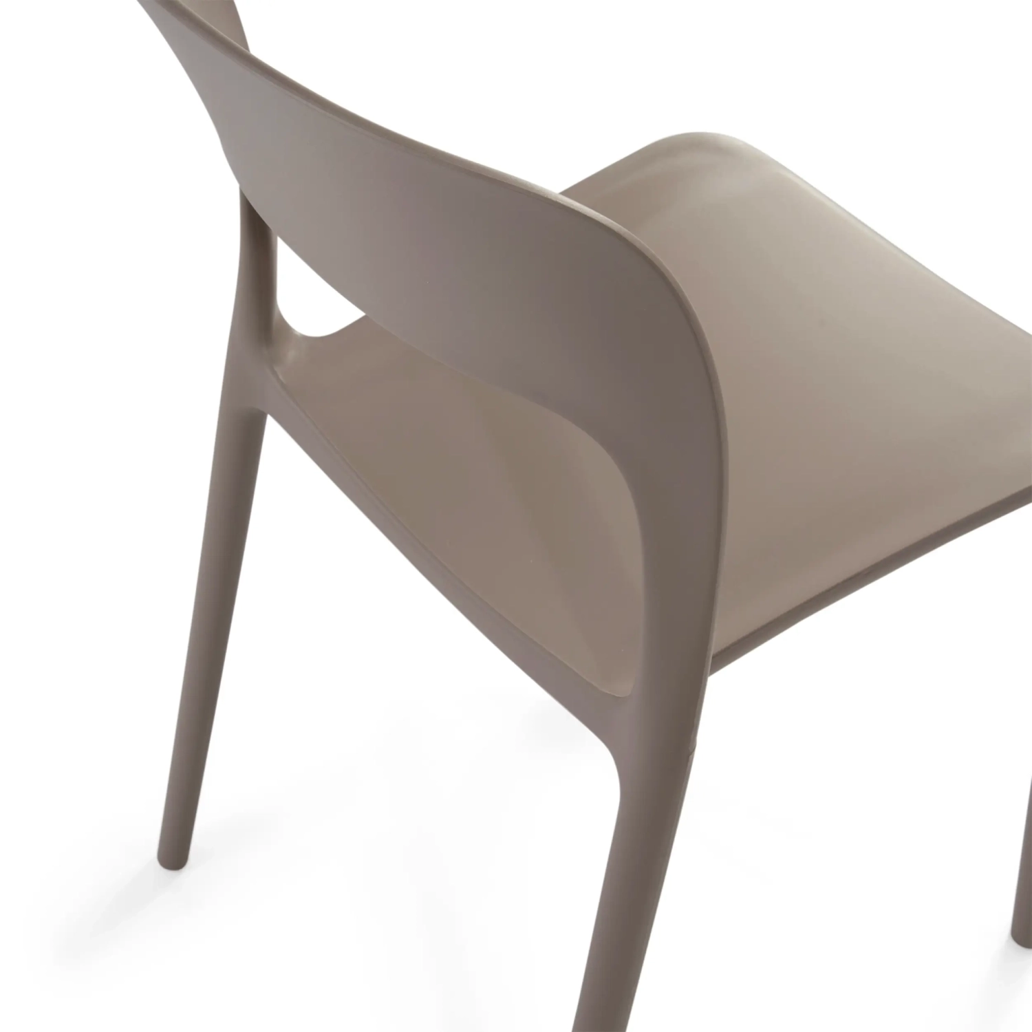 Stapelbar stol för utomhusbruk i polypropylen - Pavilon