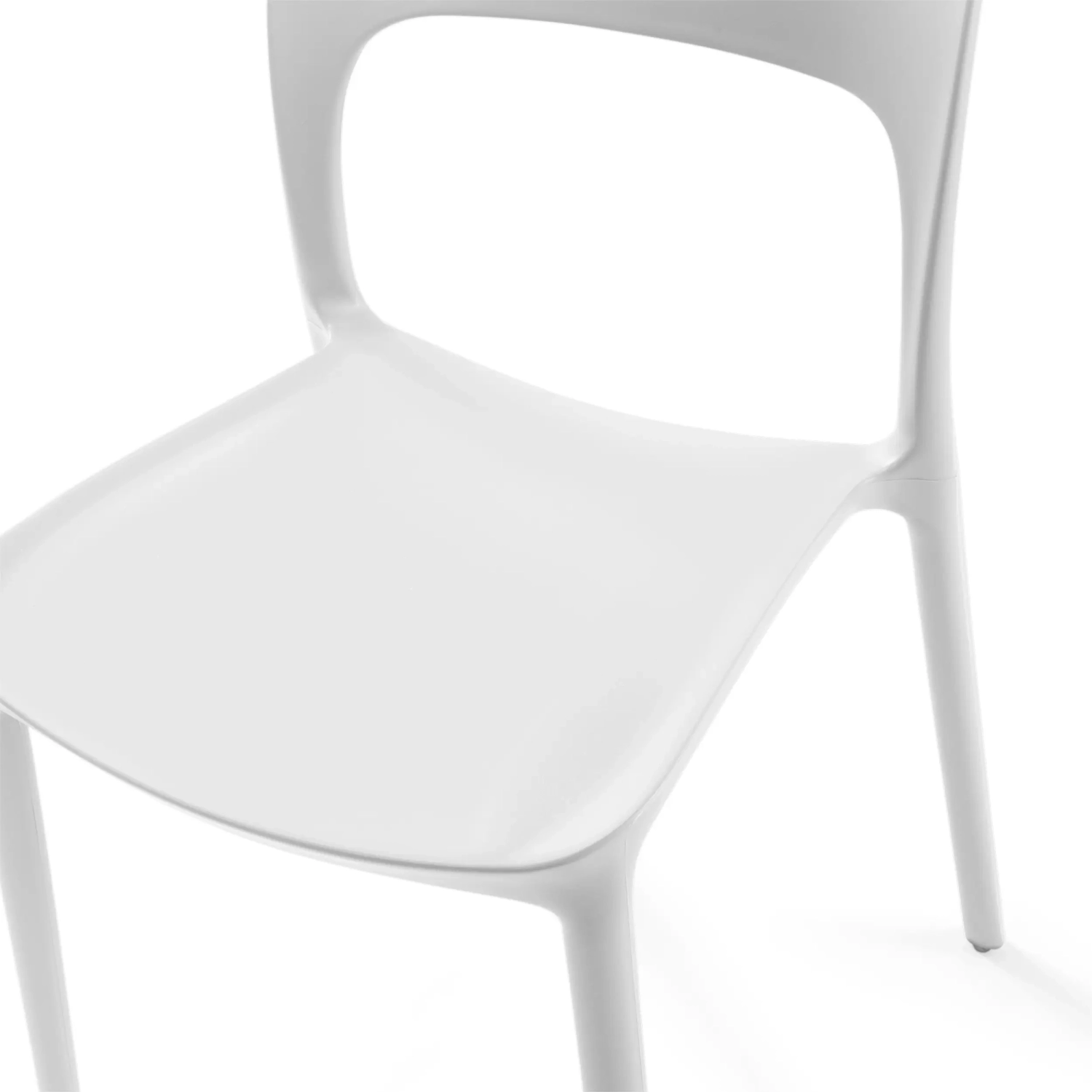 Silla apilable de polipropileno para exterior - Pavilon