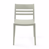 Chaise empilable en polypropylène pour usage extérieur - Creta