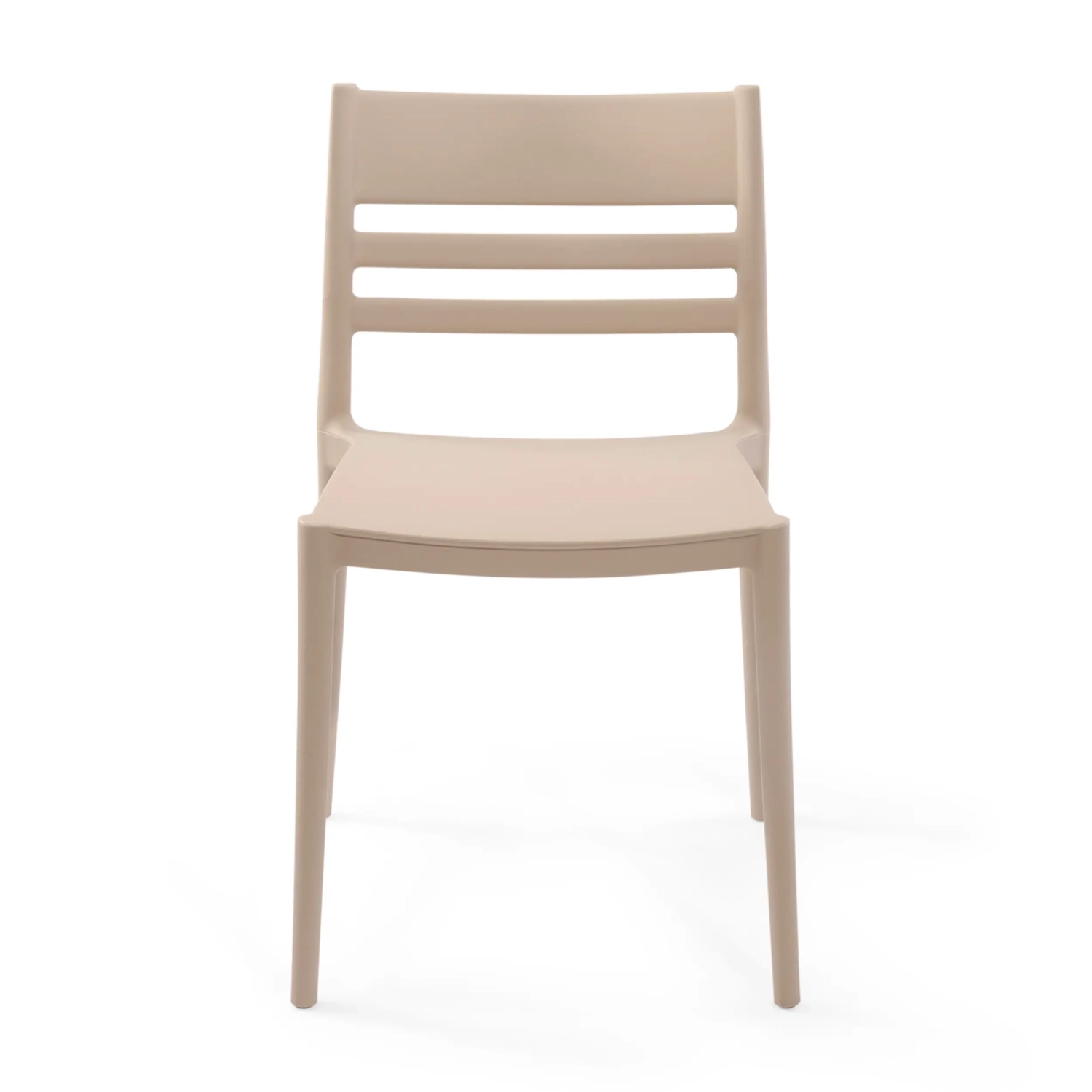 Stackable polypropylene chair suitable for outdoor use - Creta