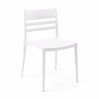 Chaise empilable en polypropylène pour usage extérieur - Creta