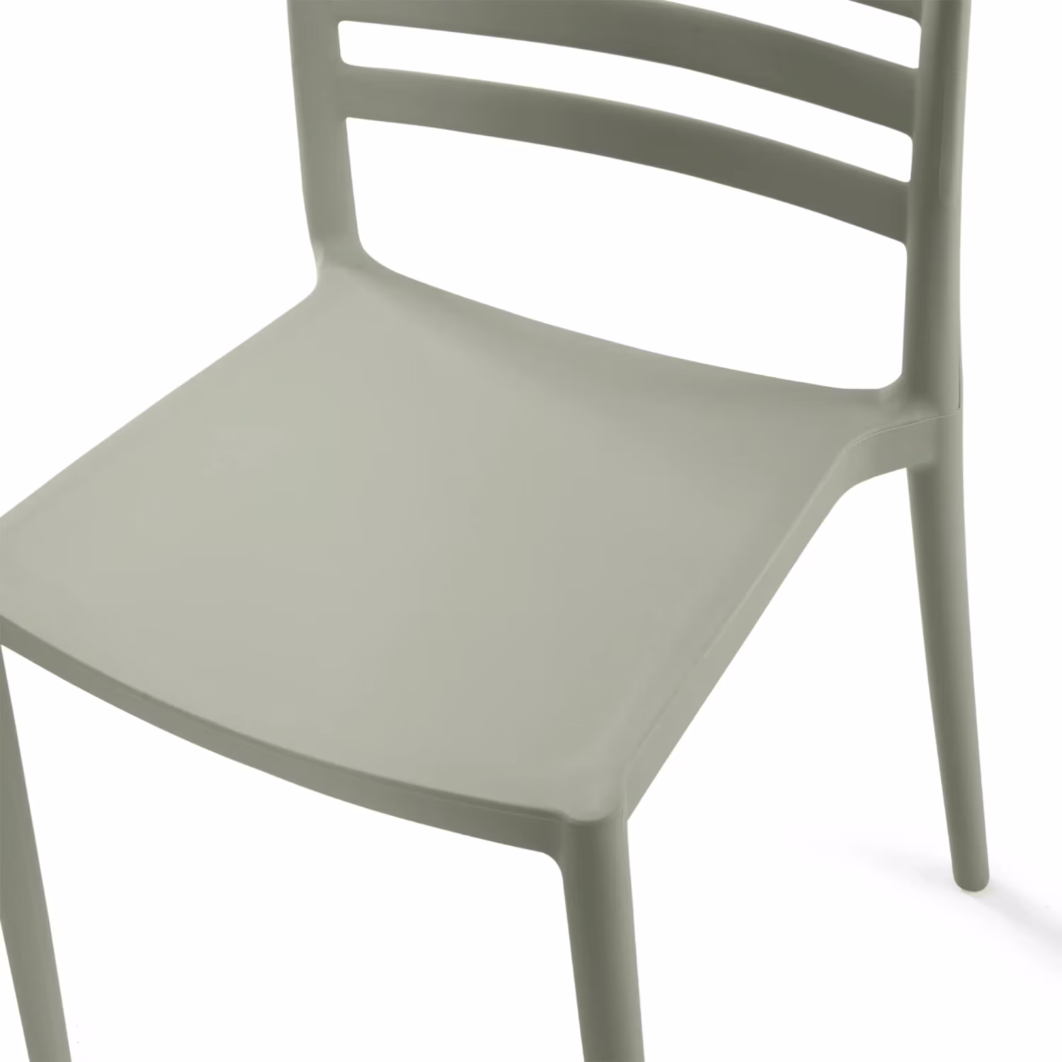 Chaise empilable en polypropylène pour usage extérieur - Creta