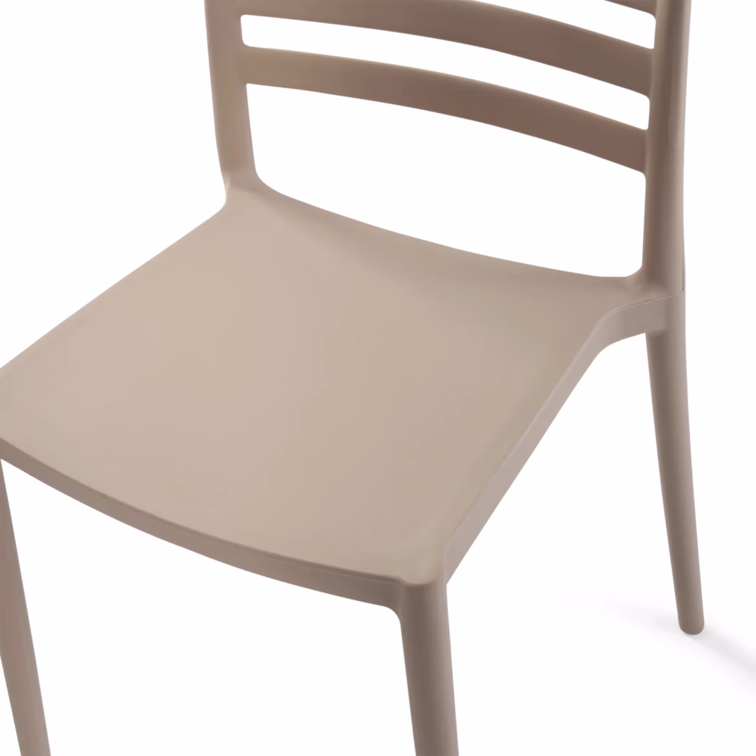 Chaise empilable en polypropylène pour usage extérieur - Creta