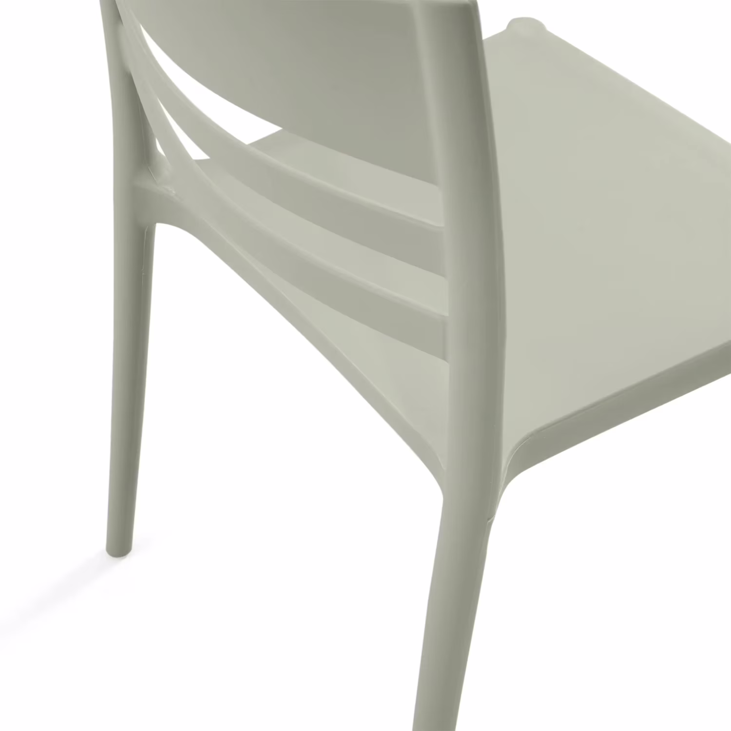 Chaise empilable en polypropylène pour usage extérieur - Creta