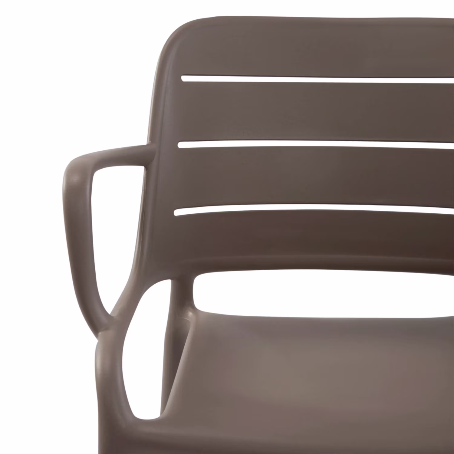 Chaise d'extérieur empilable en polypropylène - Sunset