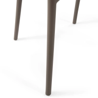 Stackable polypropylene outdoor chair - Sunset