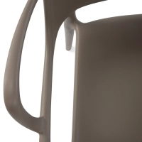 Stackable polypropylene outdoor chair - Sunset