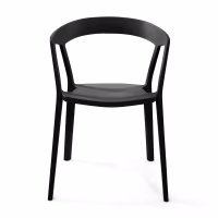 Chaise de salle à manger et d'extérieur empilable - Krilen