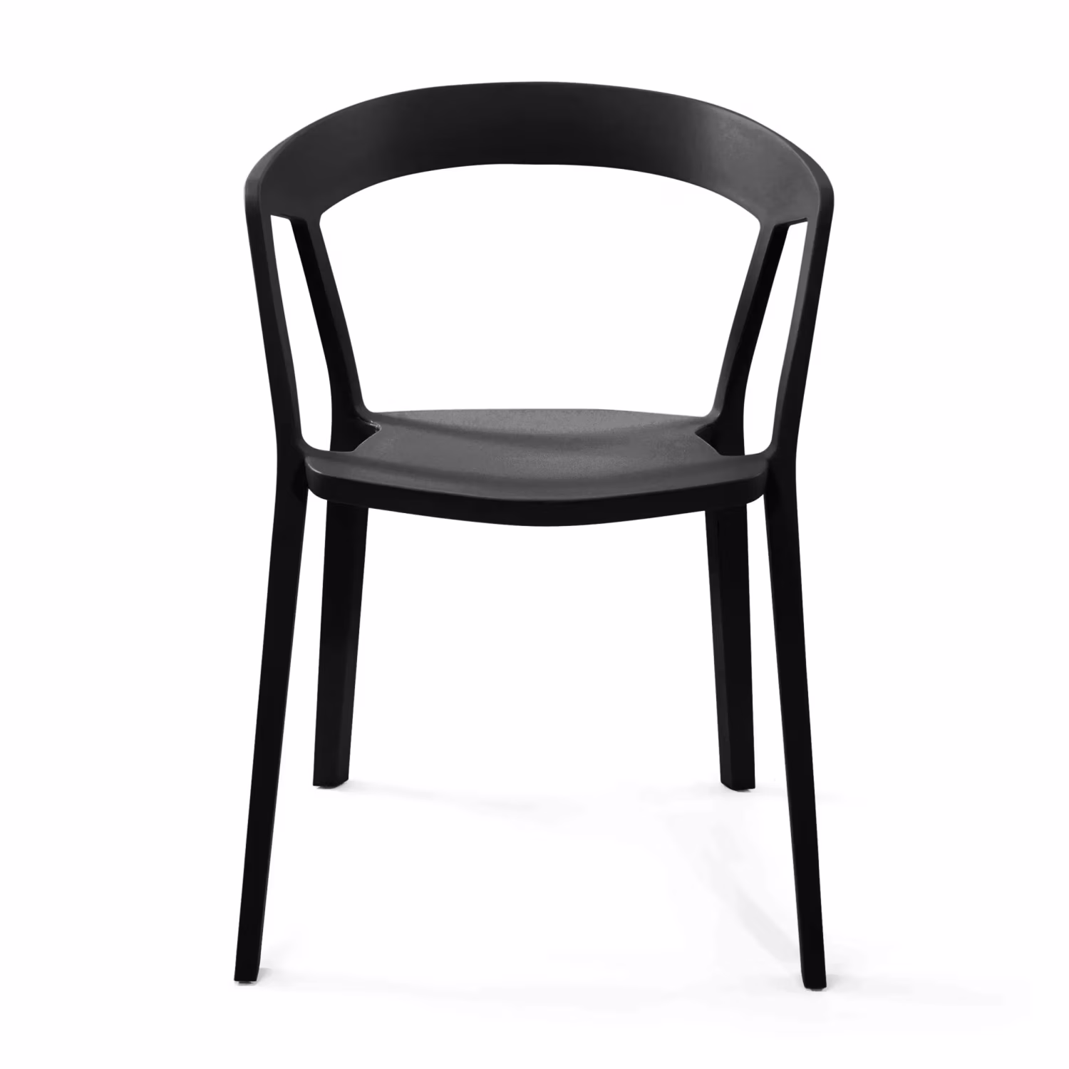 Chaise de salle à manger et d'extérieur empilable - Krilen