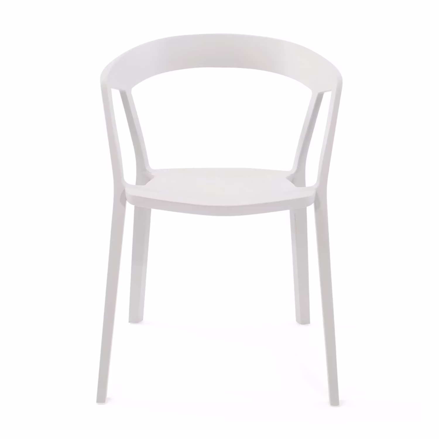 Chaise de salle à manger et d'extérieur empilable - Krilen