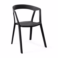 Chaise de salle à manger et d'extérieur empilable - Krilen