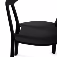 Chaise de salle à manger et d'extérieur empilable - Krilen