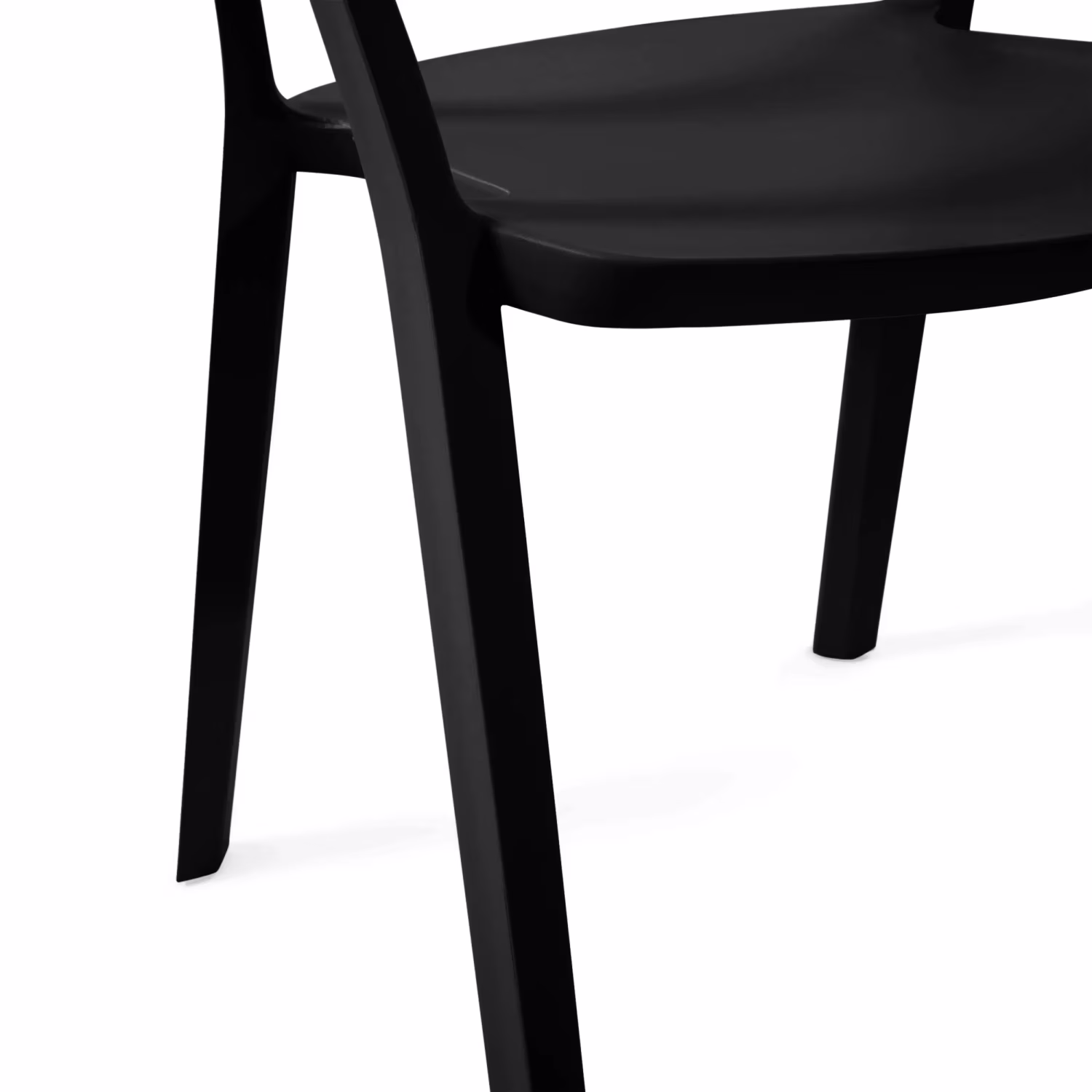 Chaise de salle à manger et d'extérieur empilable - Krilen
