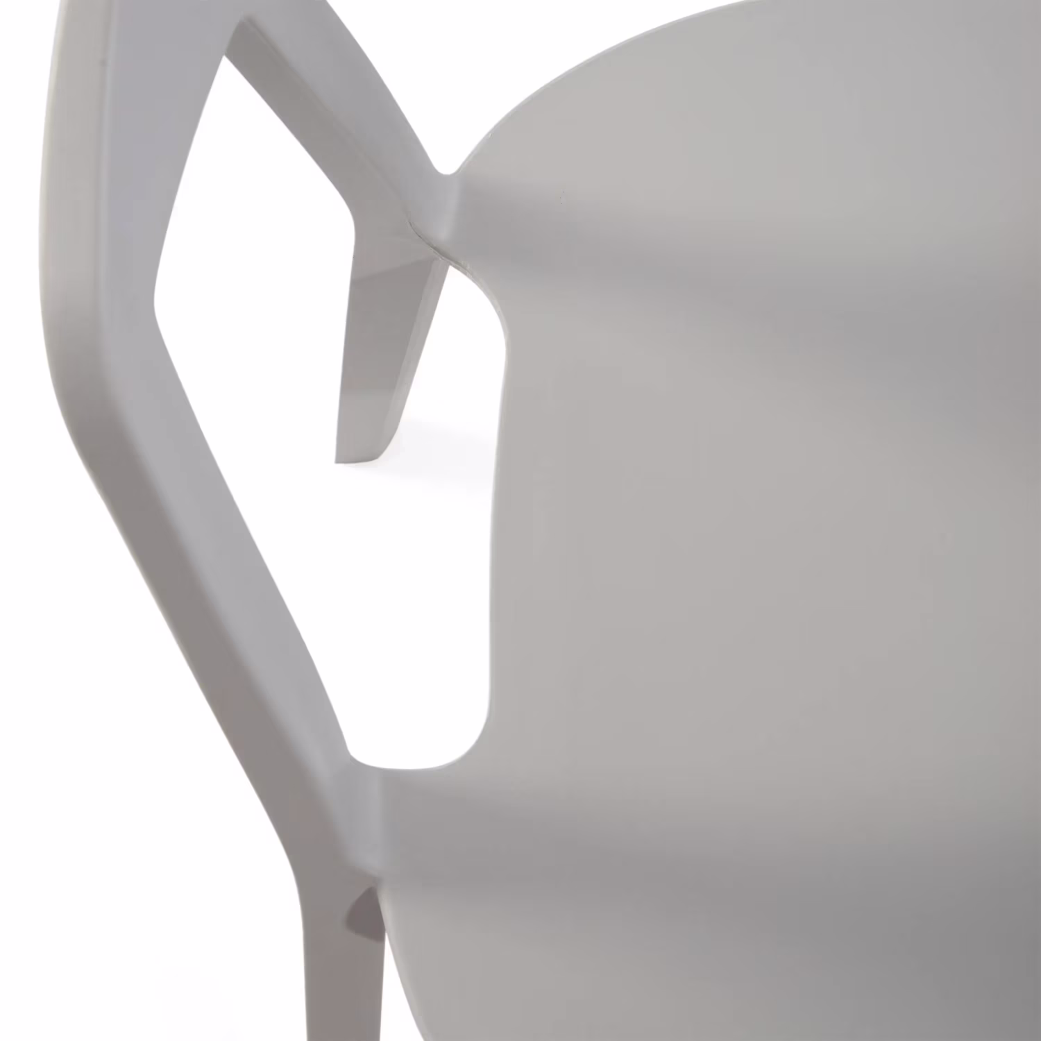 Chaise de salle à manger et d'extérieur empilable - Krilen