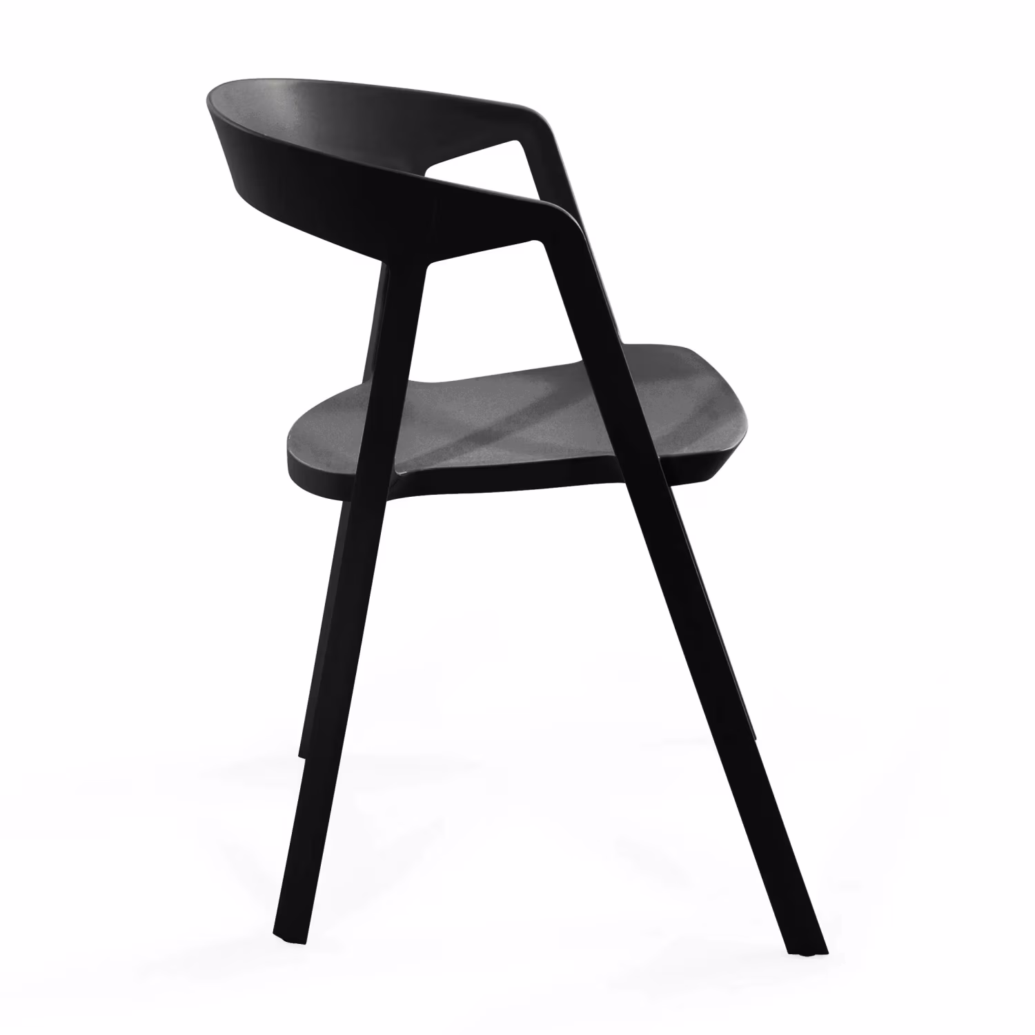 Chaise de salle à manger et d'extérieur empilable - Krilen