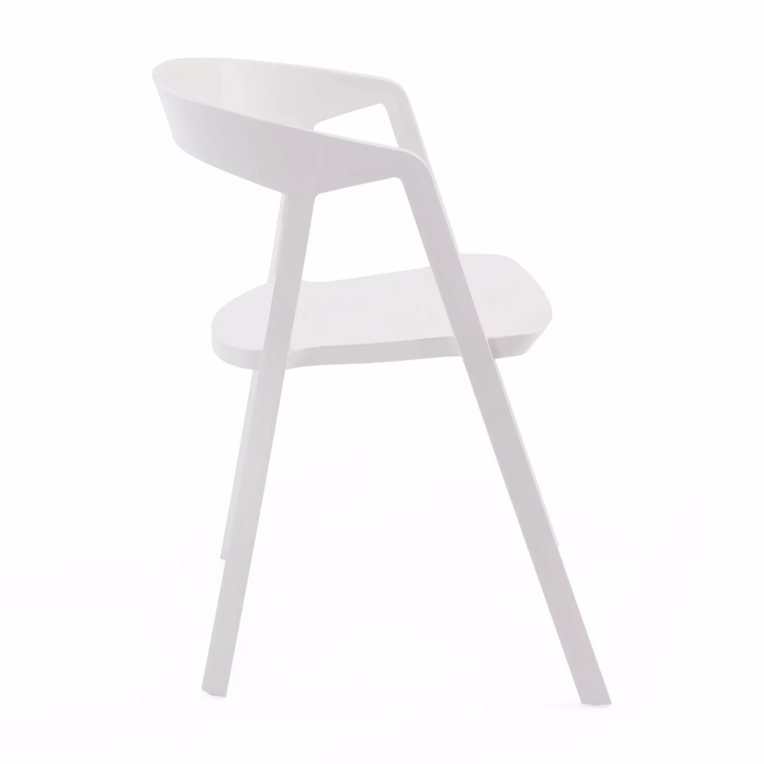 Chaise de salle à manger et d'extérieur empilable - Krilen