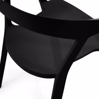 Chaise de salle à manger et d'extérieur empilable - Krilen