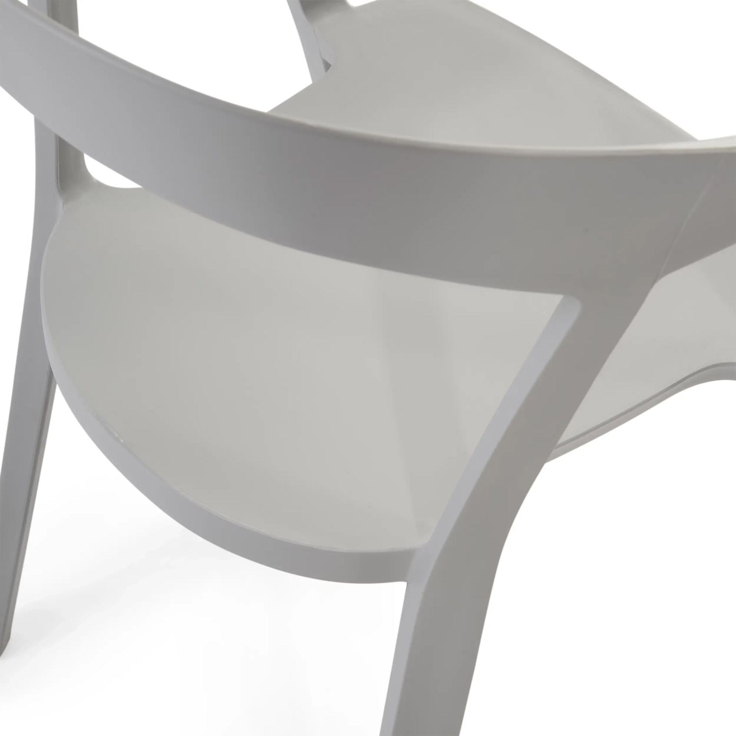 Silla apilable para comedor y exterior - Krilen