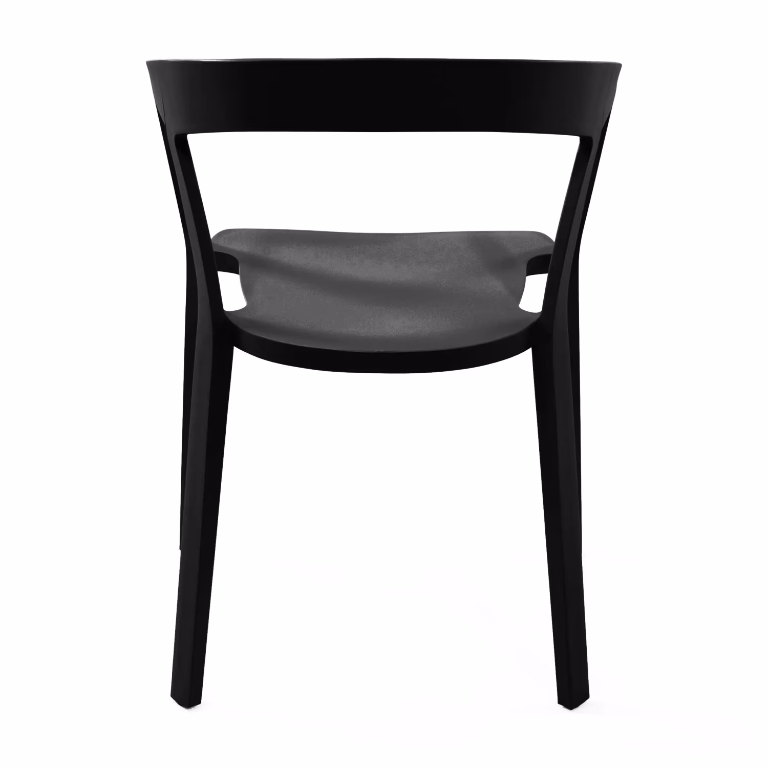 Chaise de salle à manger et d'extérieur empilable - Krilen