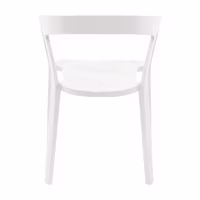 Chaise de salle à manger et d'extérieur empilable - Krilen