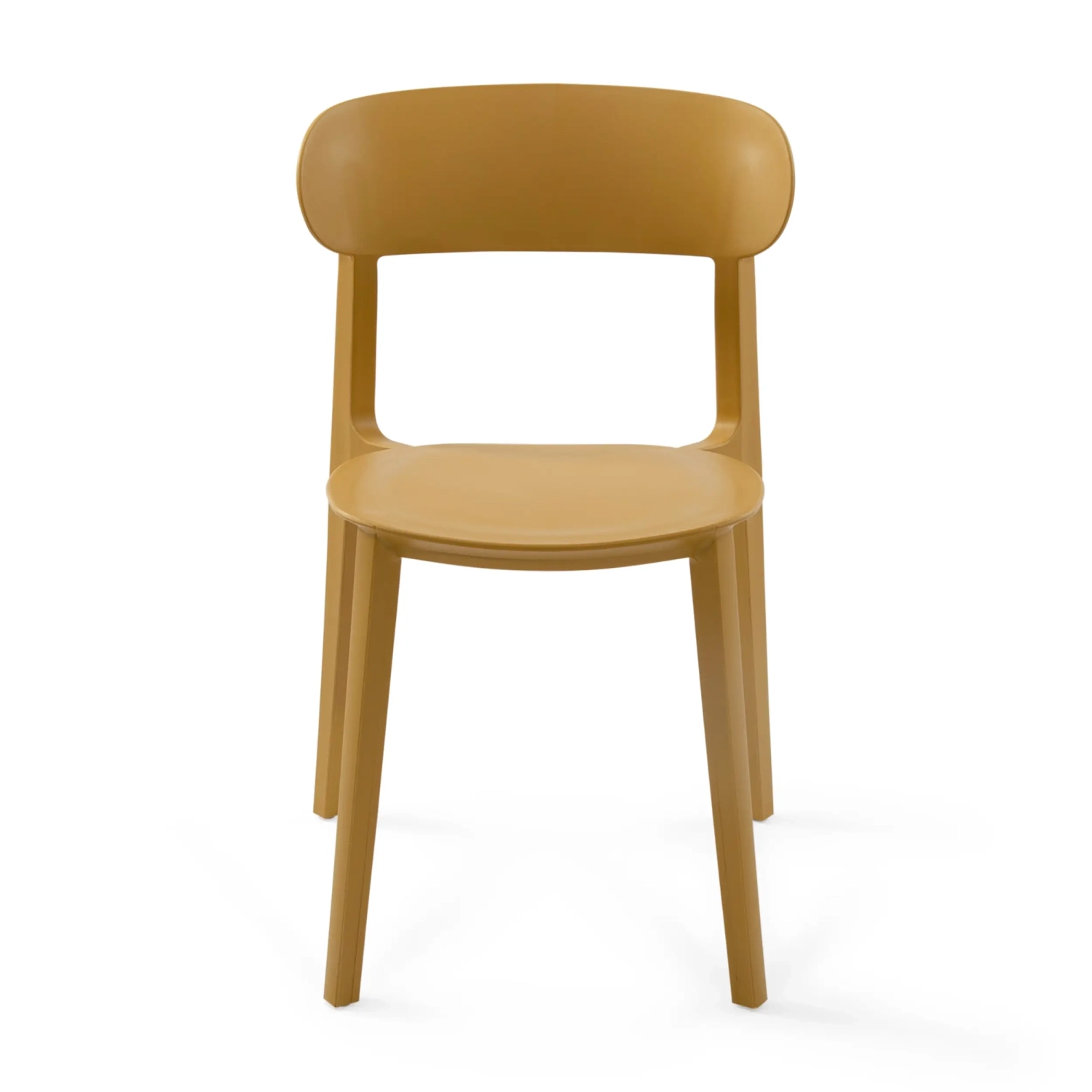 Stackable polypropylene design chair - Sun