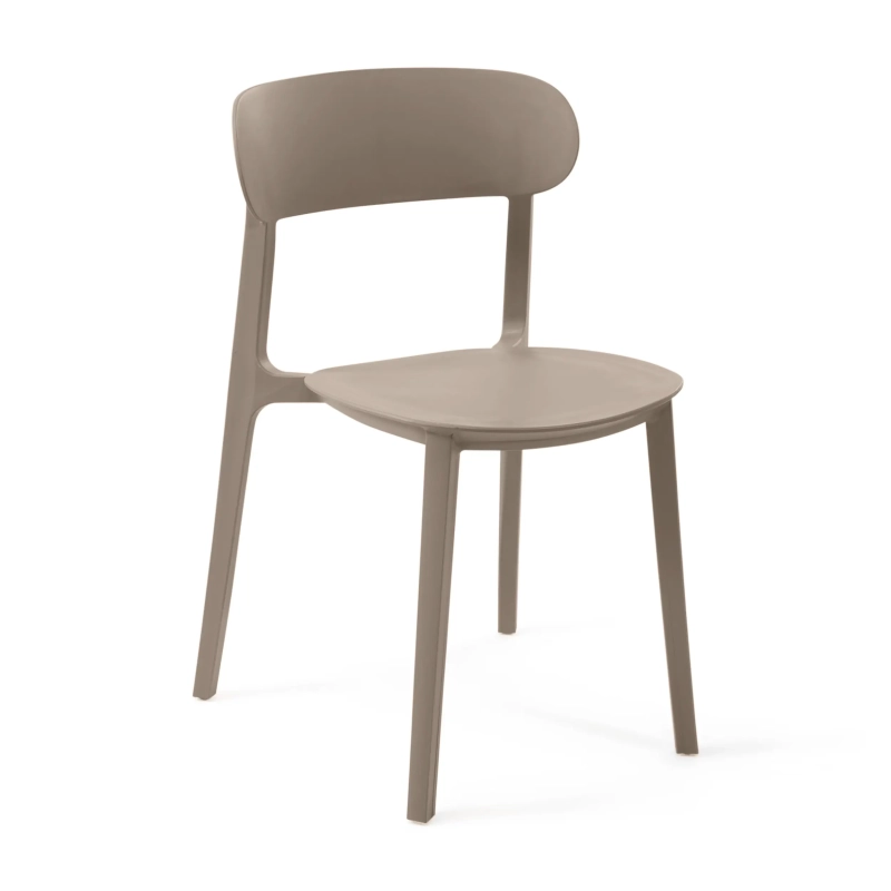 Stapelbare designstoel van polypropyleen - Sun