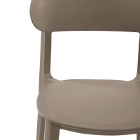 Designerskie krzesło polipropylenowe z możliwością sztaplowania - Sun